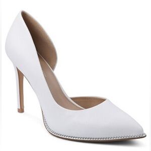 BCBGeneration Women's White Heels Size 10